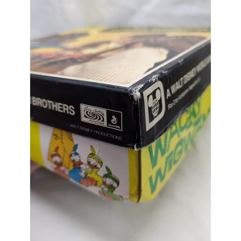 1970s Donald Duck Wacky Wigwam Parker Brothers Board Game